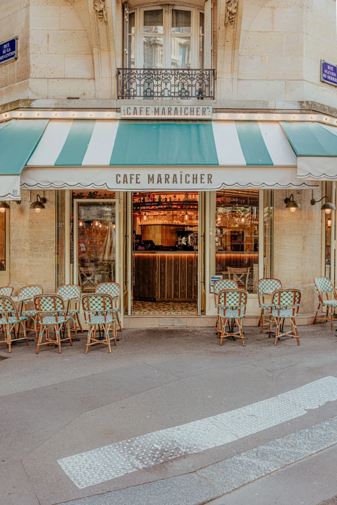 devanture bistrot paris